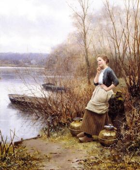 Daniel Ridgway Knight : A Lovely Thought